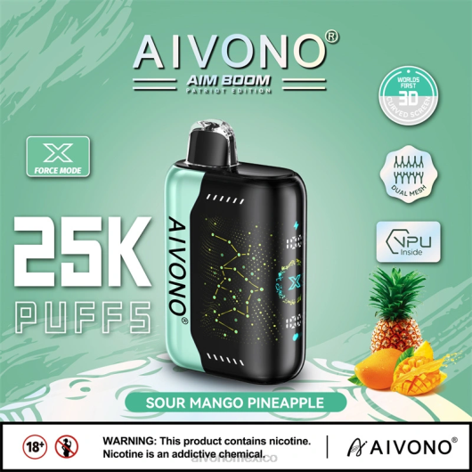 piña de mango agrio Aivono AIM BOOM 25000 TRF4351 | Aivono México